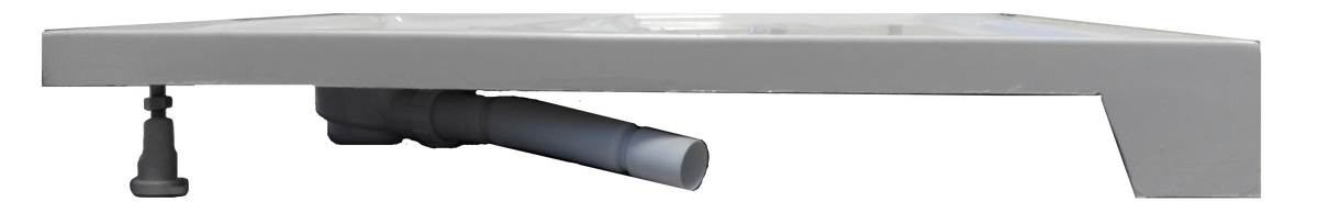 Acrylic corner shower tray 90x90x12 cm