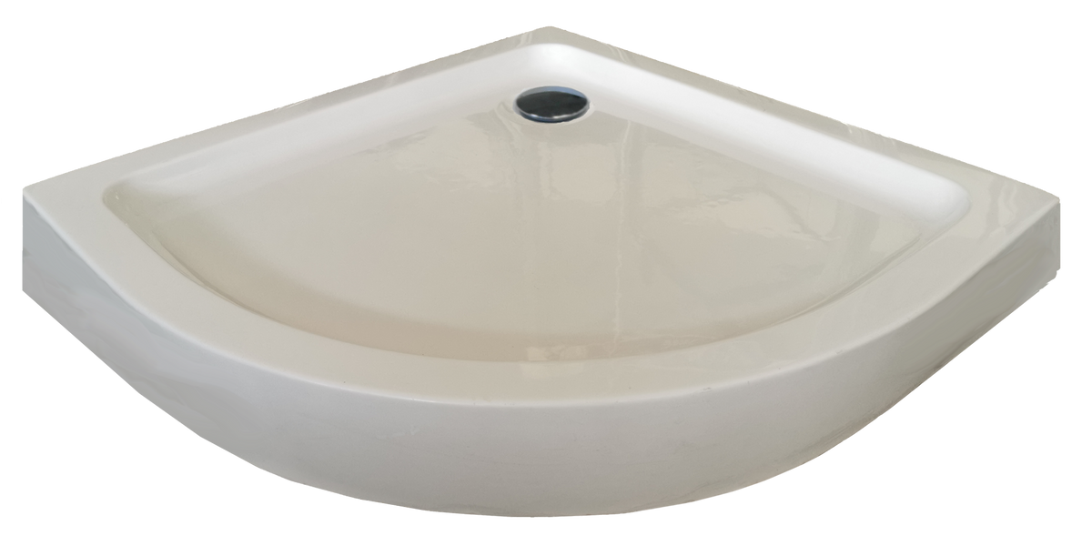 Acrylic round shower tray 90x90x12 cm