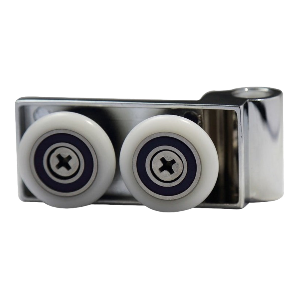 Doppelrolle unten 1 Stk chrom/5 mm