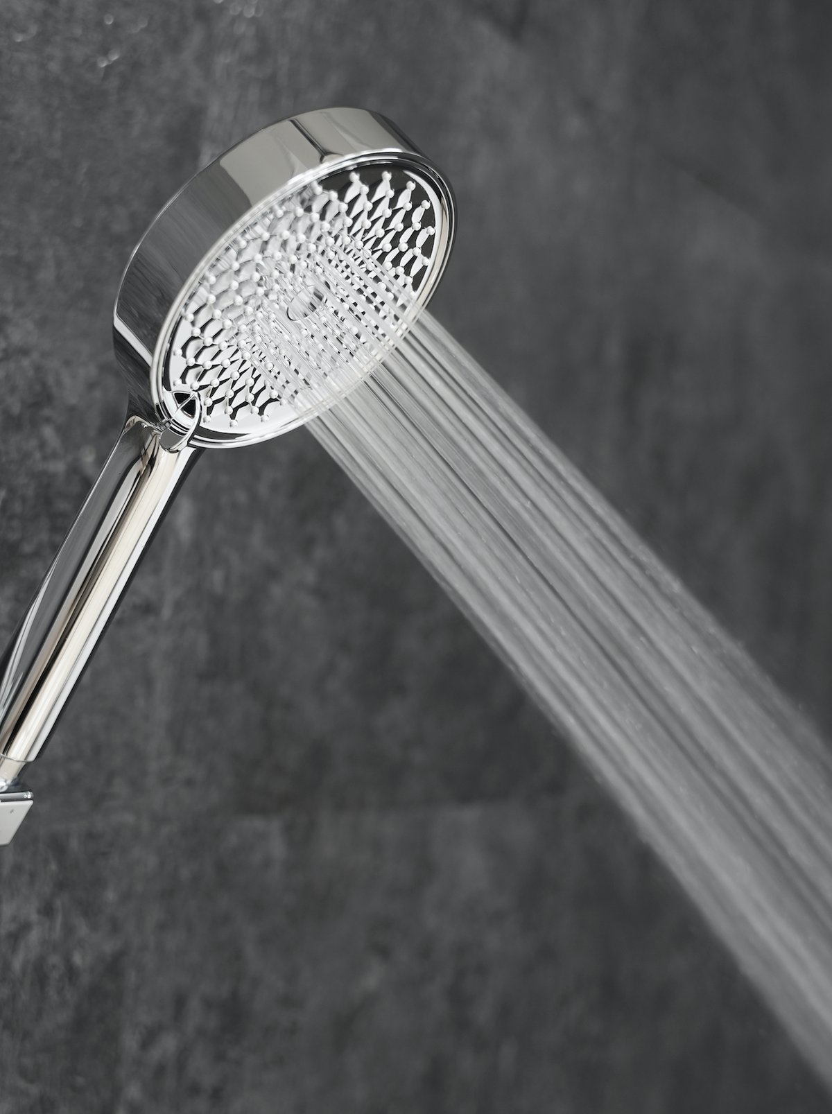 Hand shower in chrome with 3 functions 