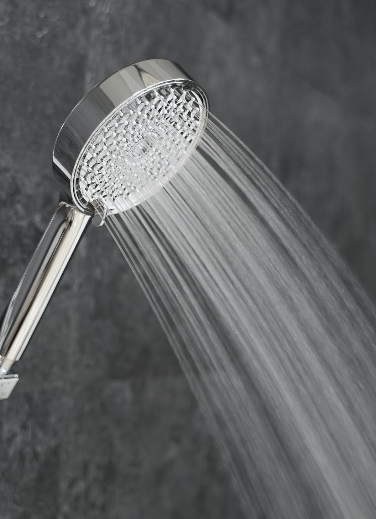 Hand shower in chrome with 3 functions 