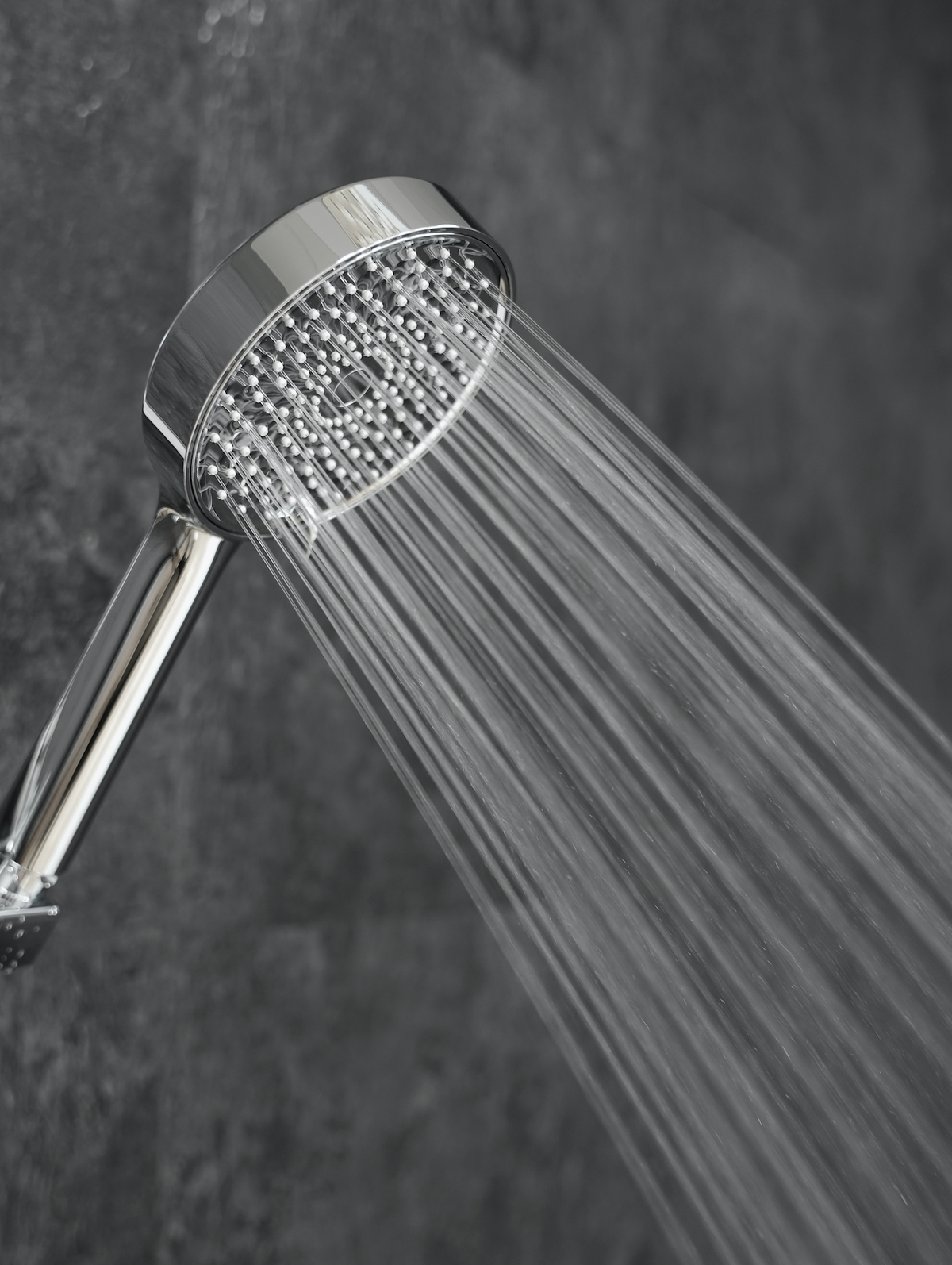 Hand shower in chrome with 3 functions 