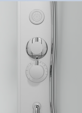 Complete Shower DALLAS - with quick assembly 90 x 90 x 210 cm