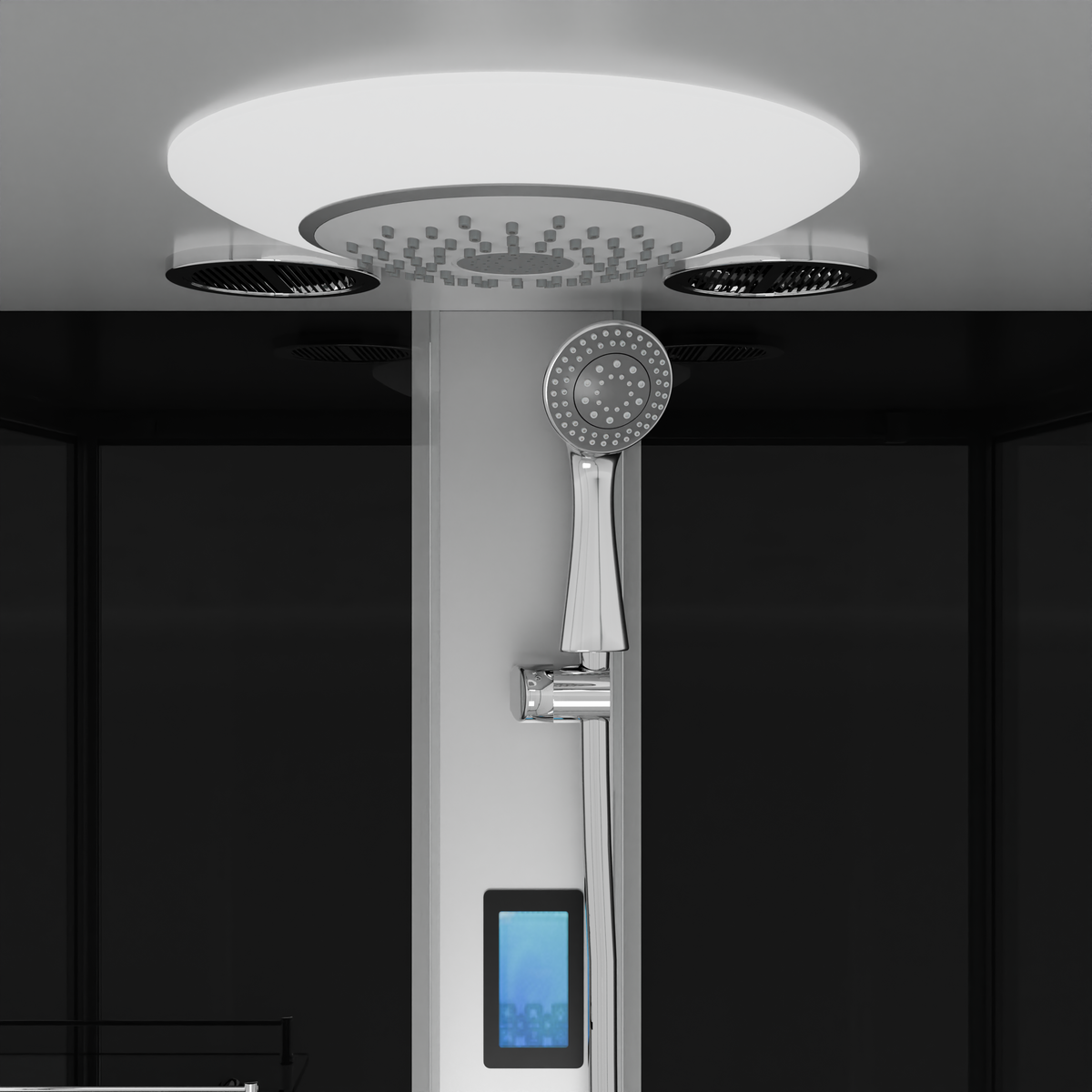 Complete Shower BOSTON - with quick assembly 90 x 120 x 215 cm