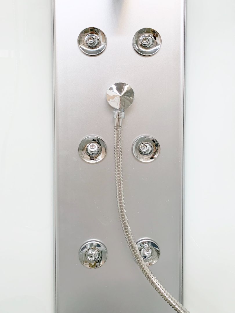 Komplettdusche RUMBA - mit Schnellmontage 90x90x215 cm