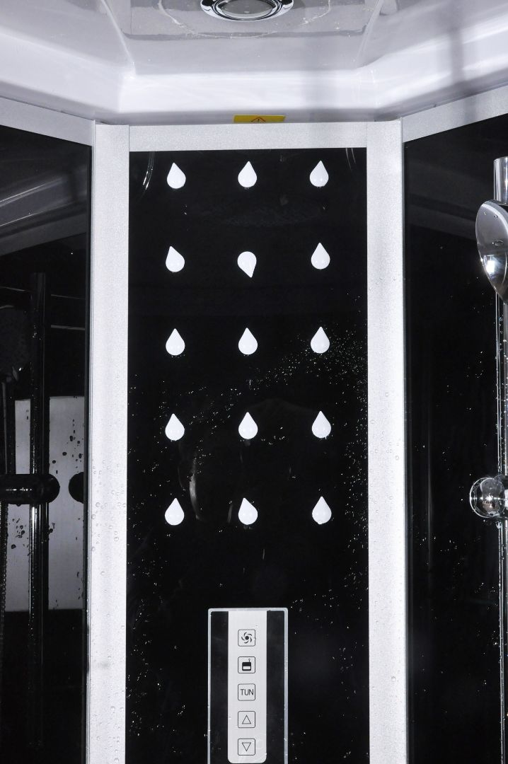 Komplettdusche DREAM mit Schnellmontage 90x90x215 cm