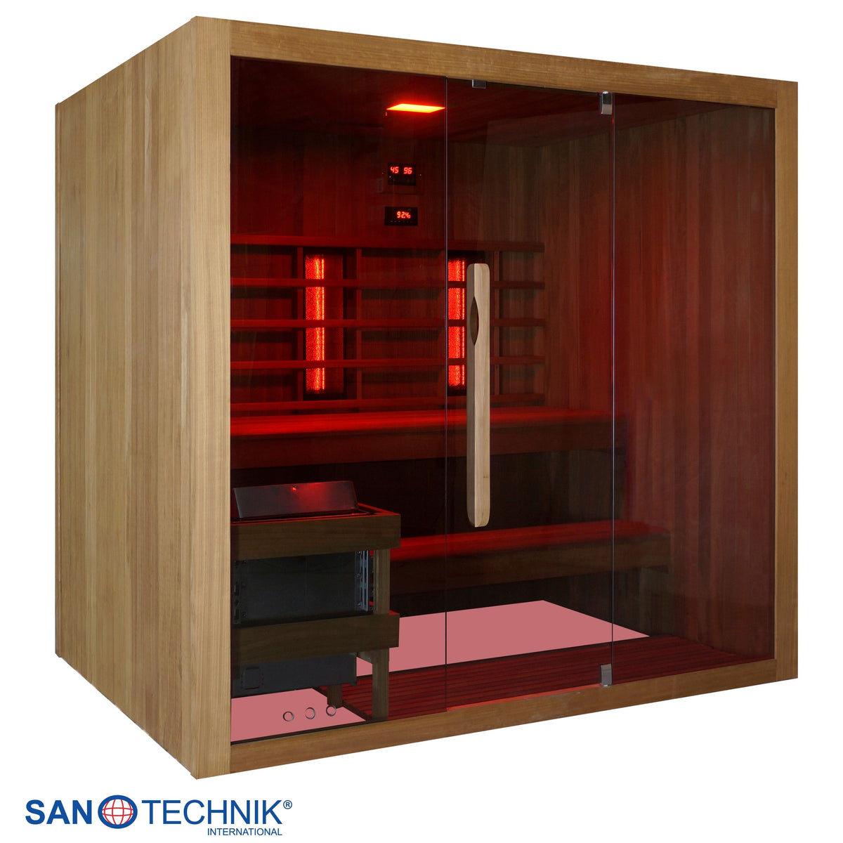 Infrared and Finnish sauna KOTKA for 4-5 people