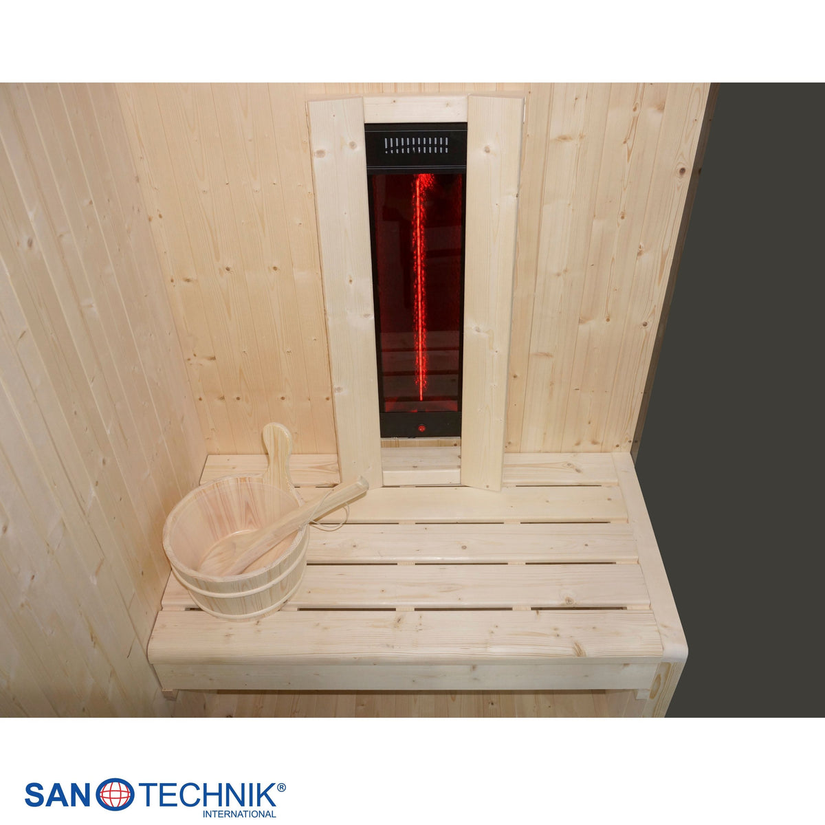 Sauna & Infrarotkabine GLACIER S für 1 Person