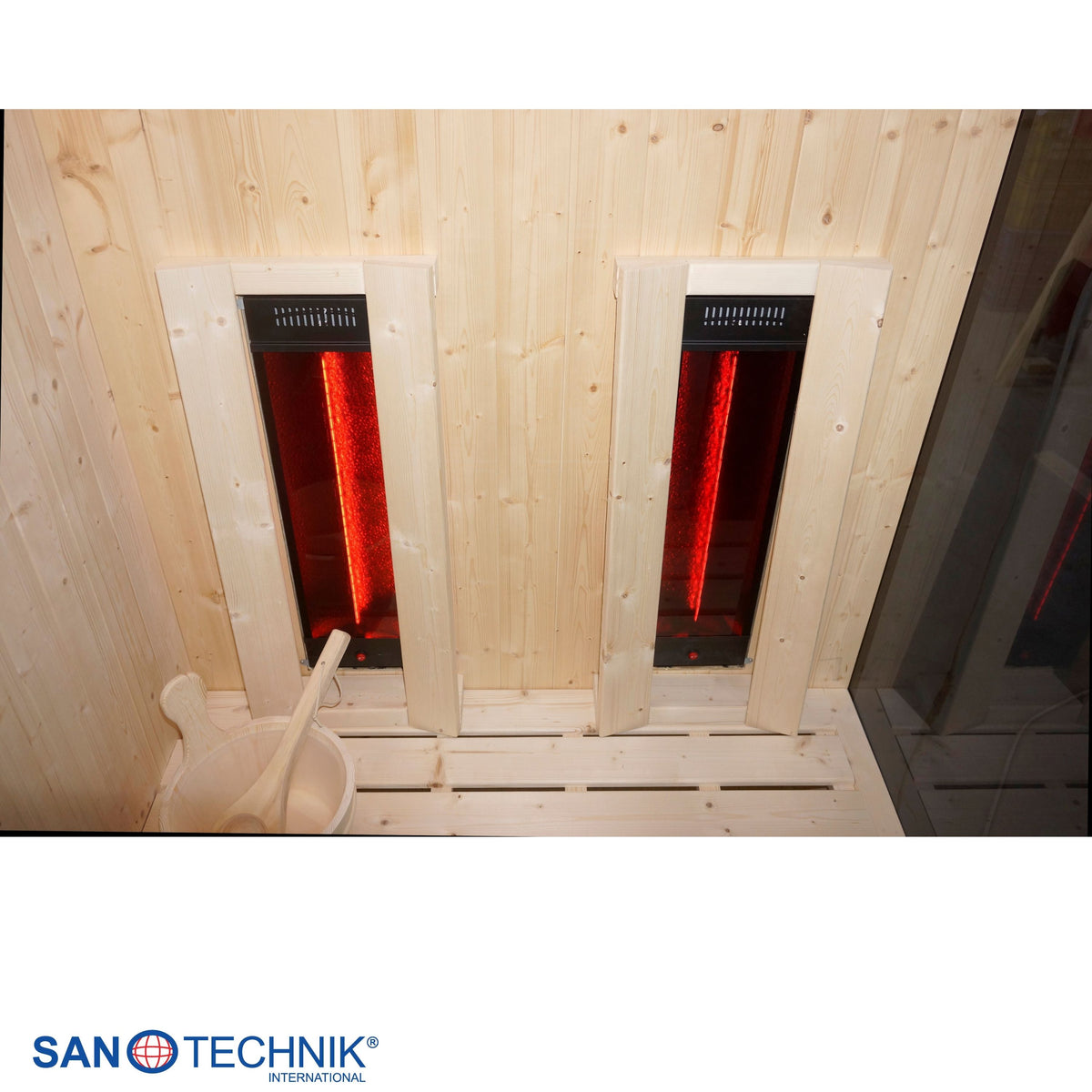 Sauna & Infrared Cabin GLACIER M for 2 People