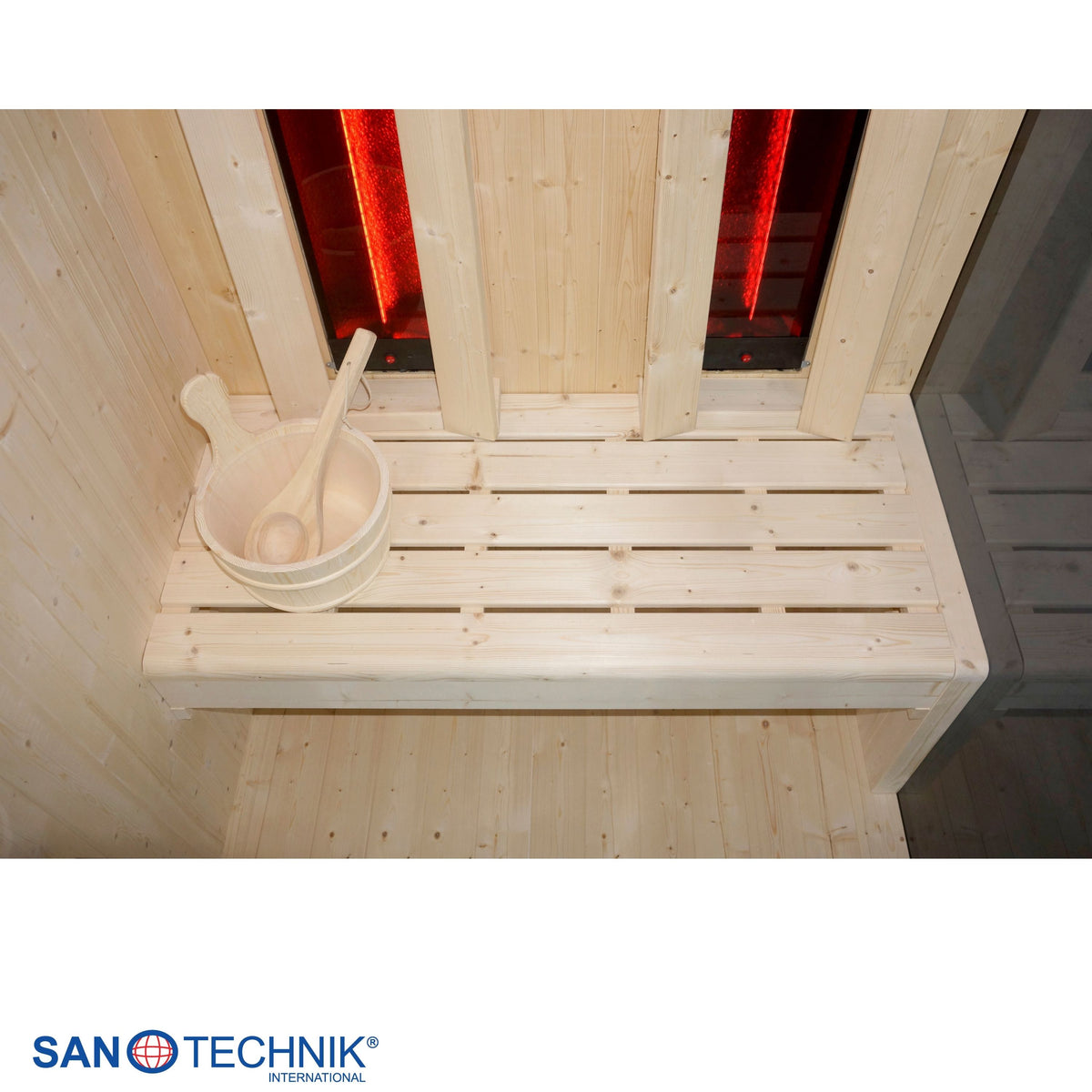 Sauna & Infrared Cabin GLACIER M for 2 People
