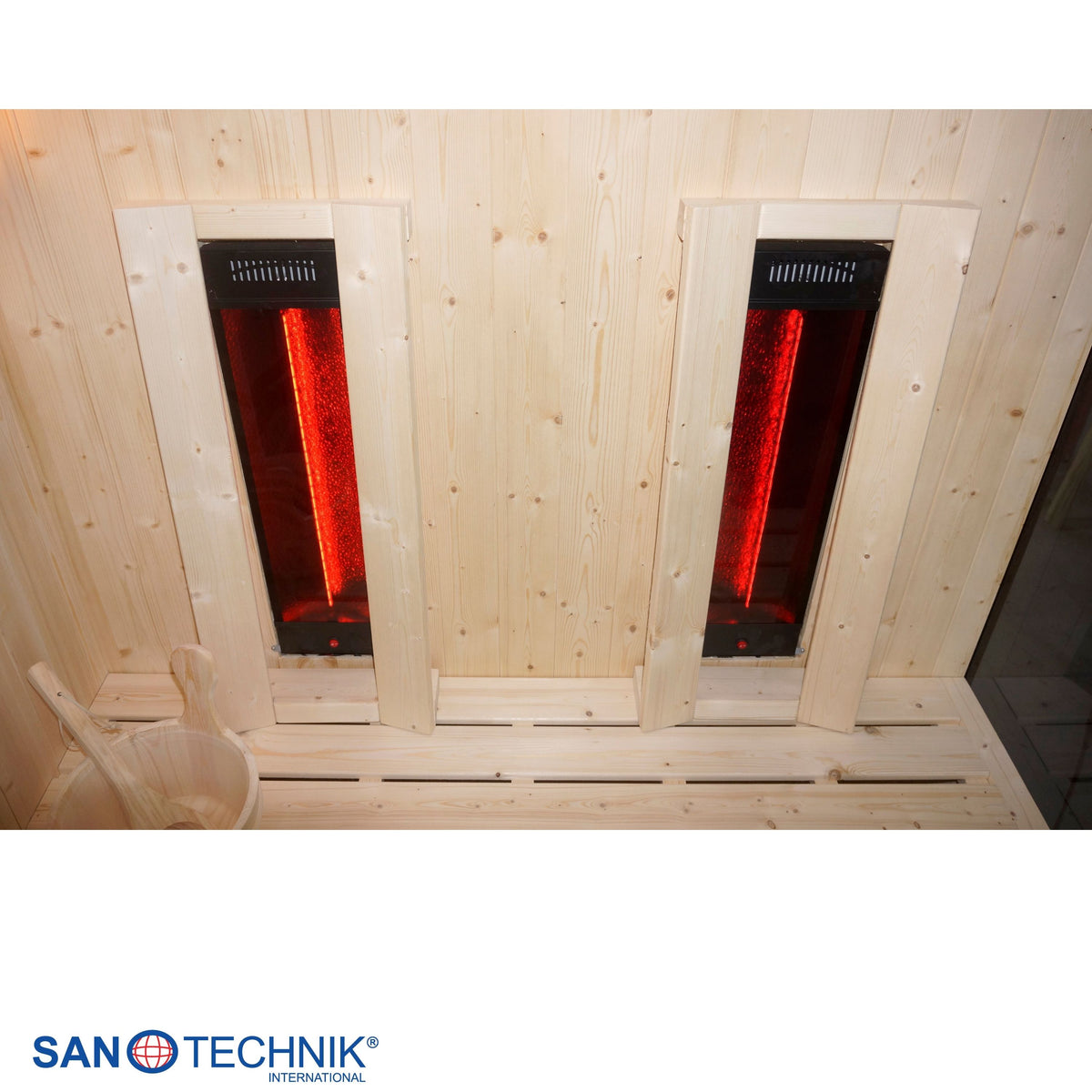 Sauna & Infrared Cabin GLACIER L for 2-3 People