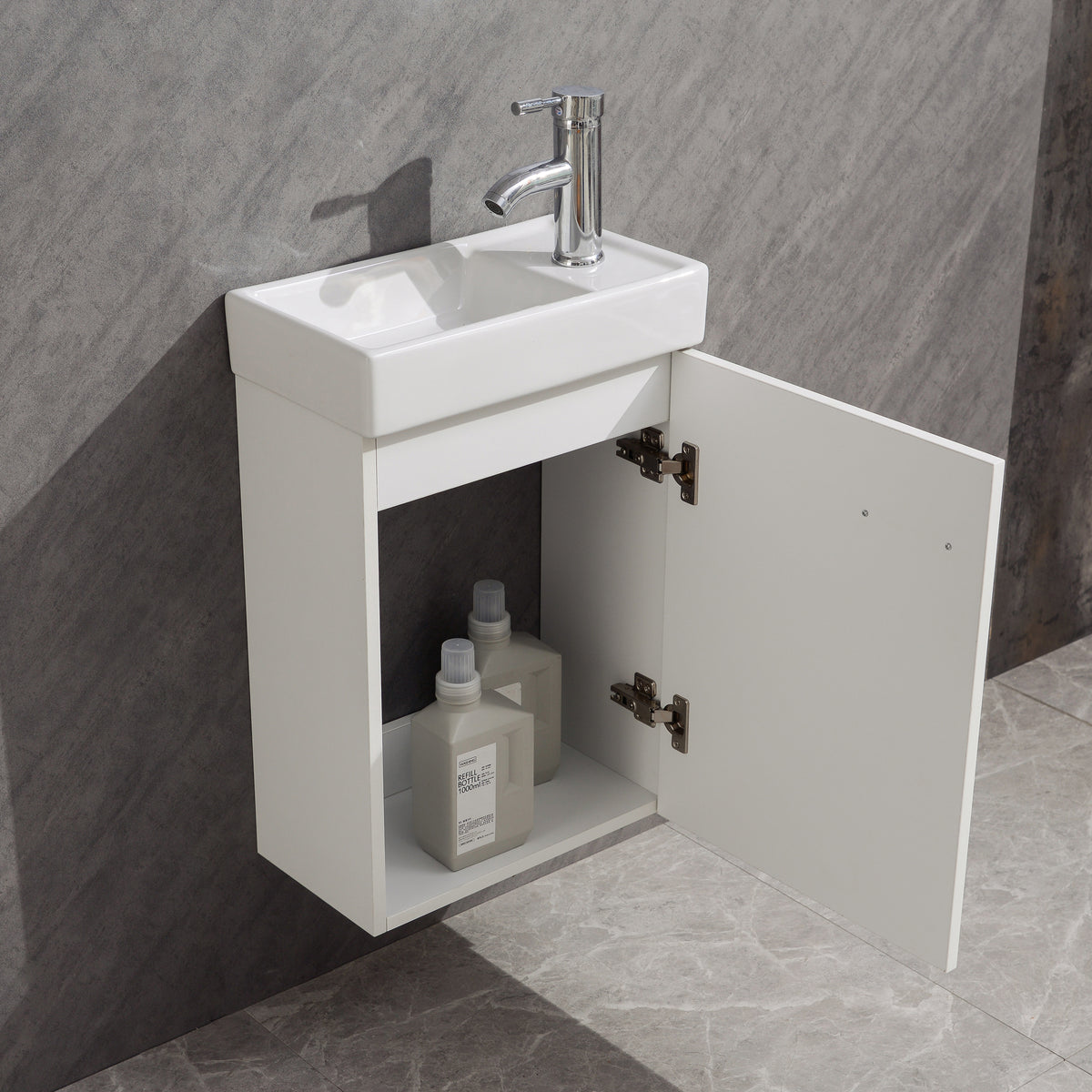 Bathroom furniture set NOVA WHITE