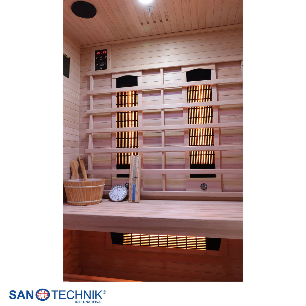 Infrarot und Finnische Sauna TWINCOMBI für 2 Personen