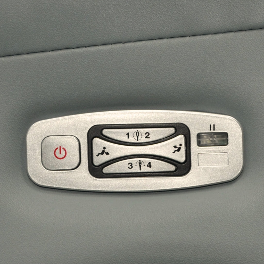 Massagesessel dunkelgrau - Shiatsu Massagefunktion