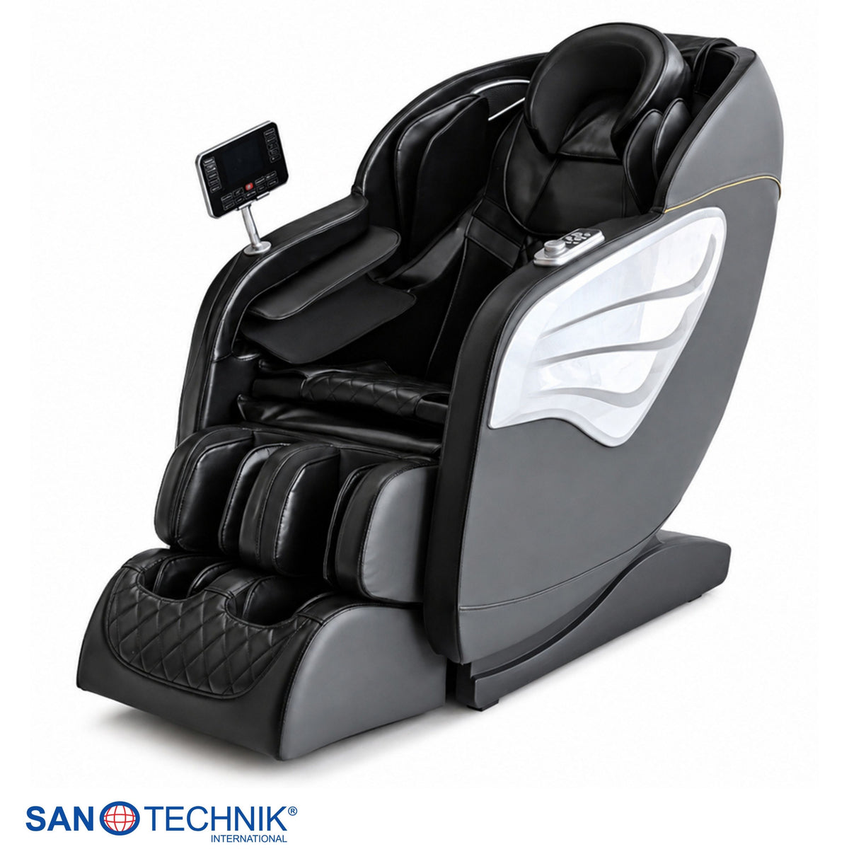 Master Pro Luxus-Massagesessel schwarz