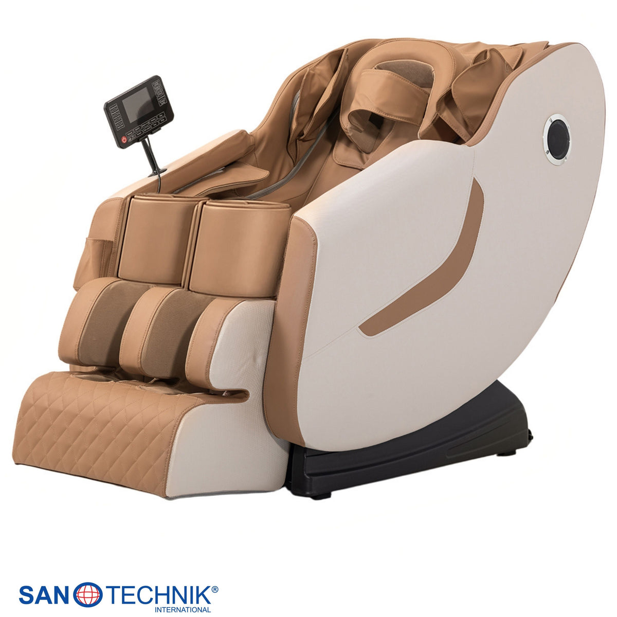 WELLORA Luxus-Massagesessel beige