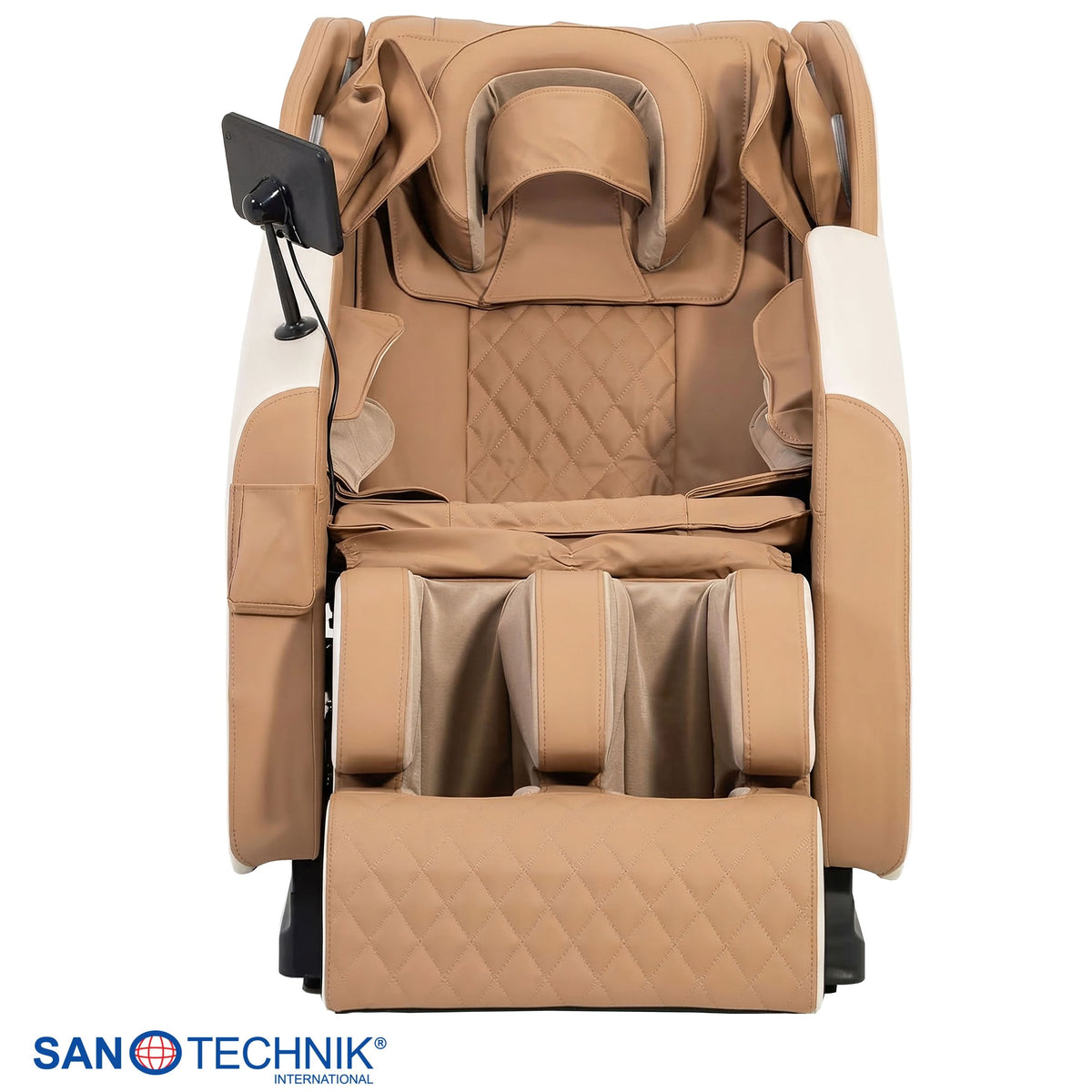 WELLORA Luxus-Massagesessel beige