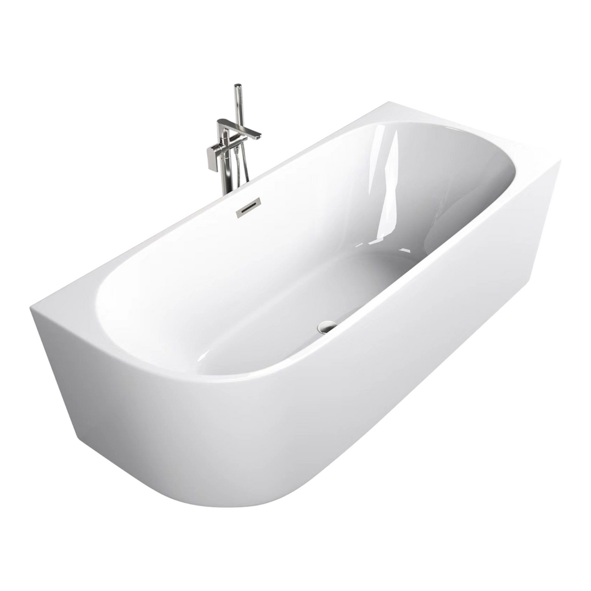 Eckbadewanne Porto in 3 verschiedene Größen
