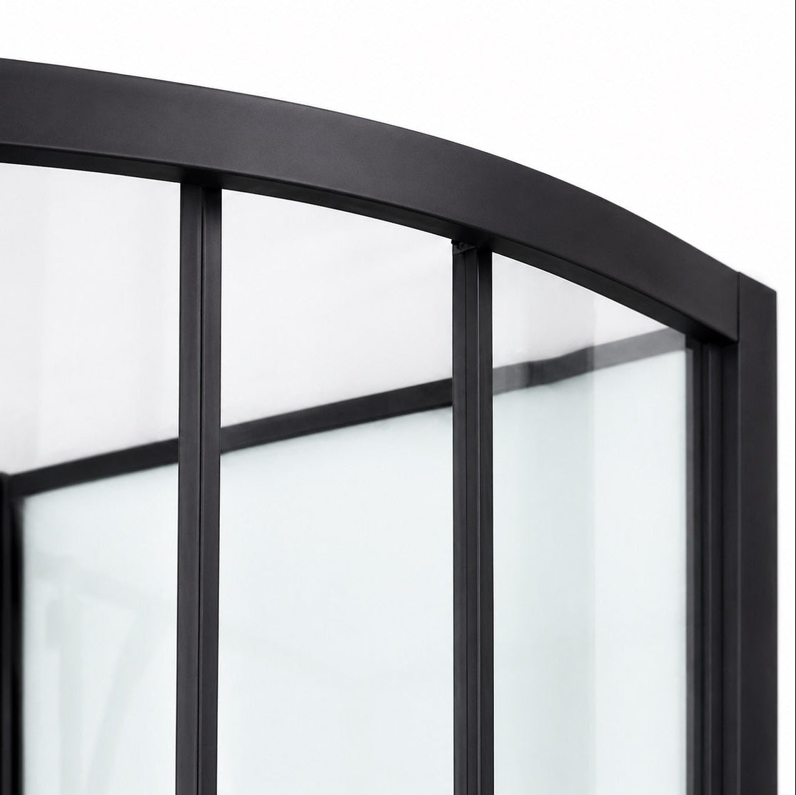 Komplettdusche BALATON 1 schwarz 90x90x203 cm - ANGEBOT bei Abholung