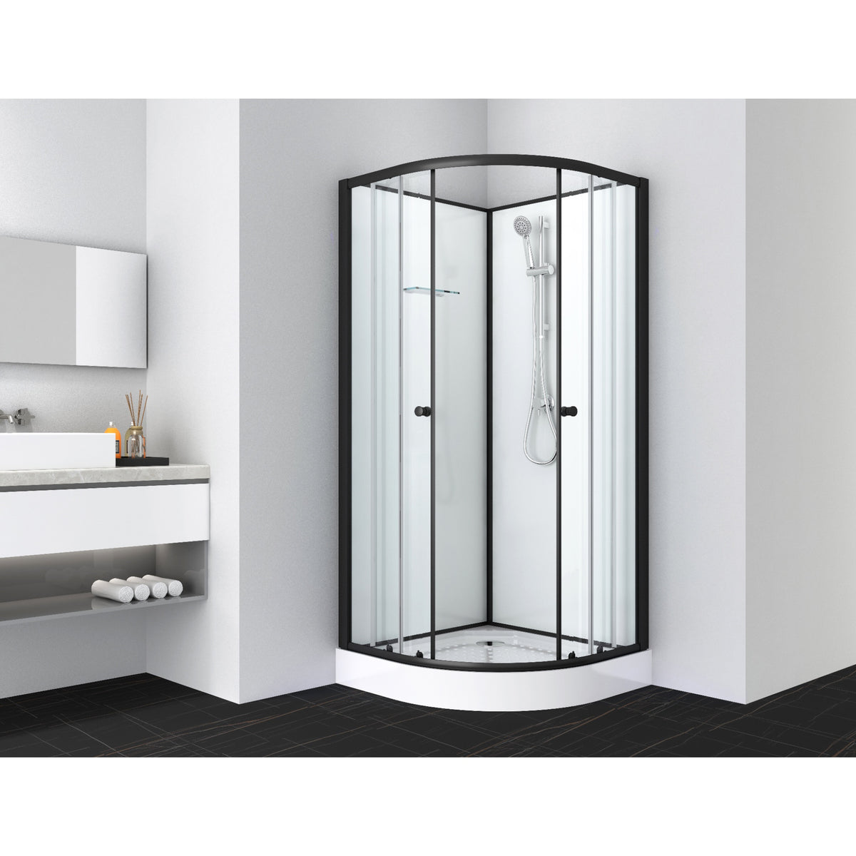 Komplettdusche BELA 90x90x203 cm