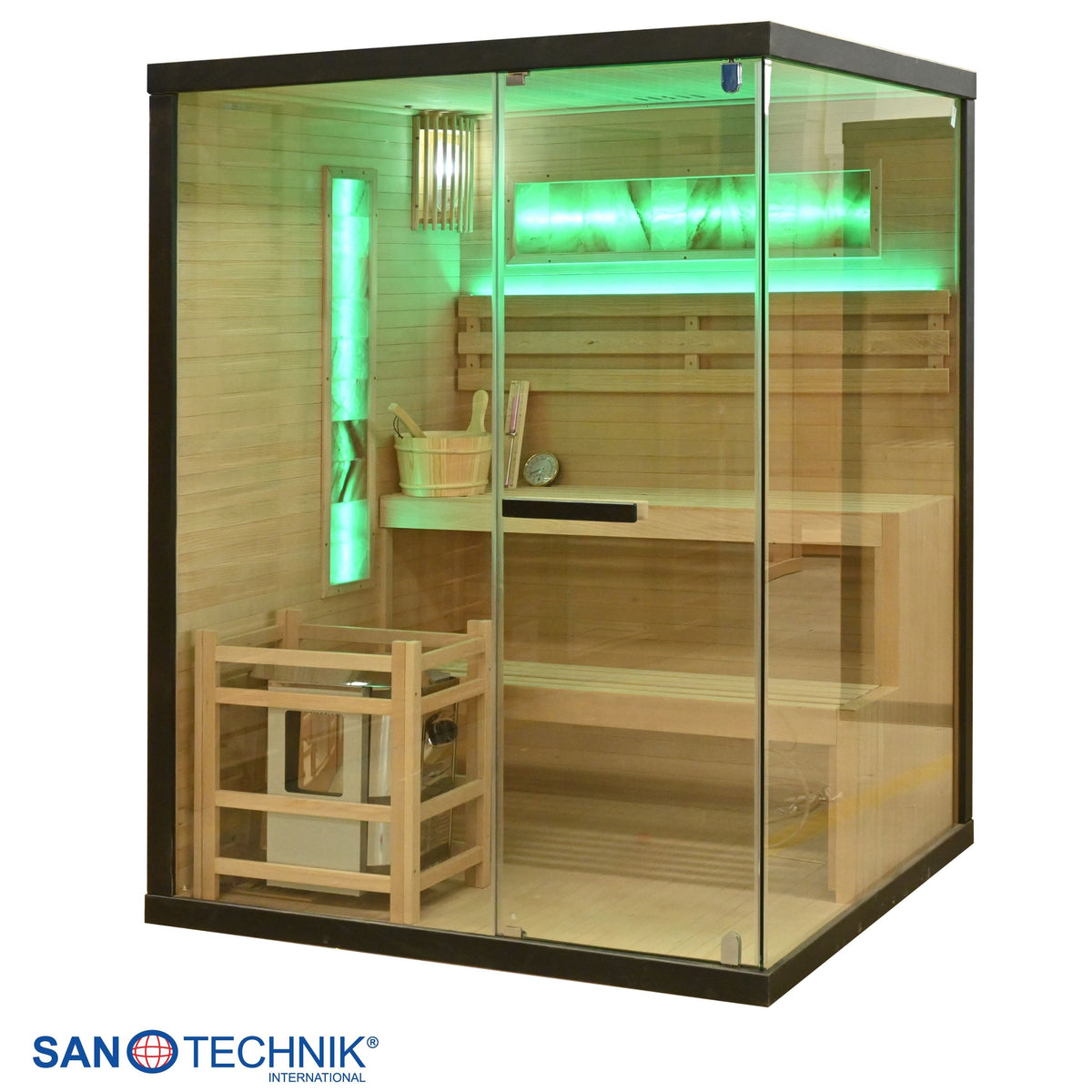Salt stone sauna LUXOR 2 | for 3 people
