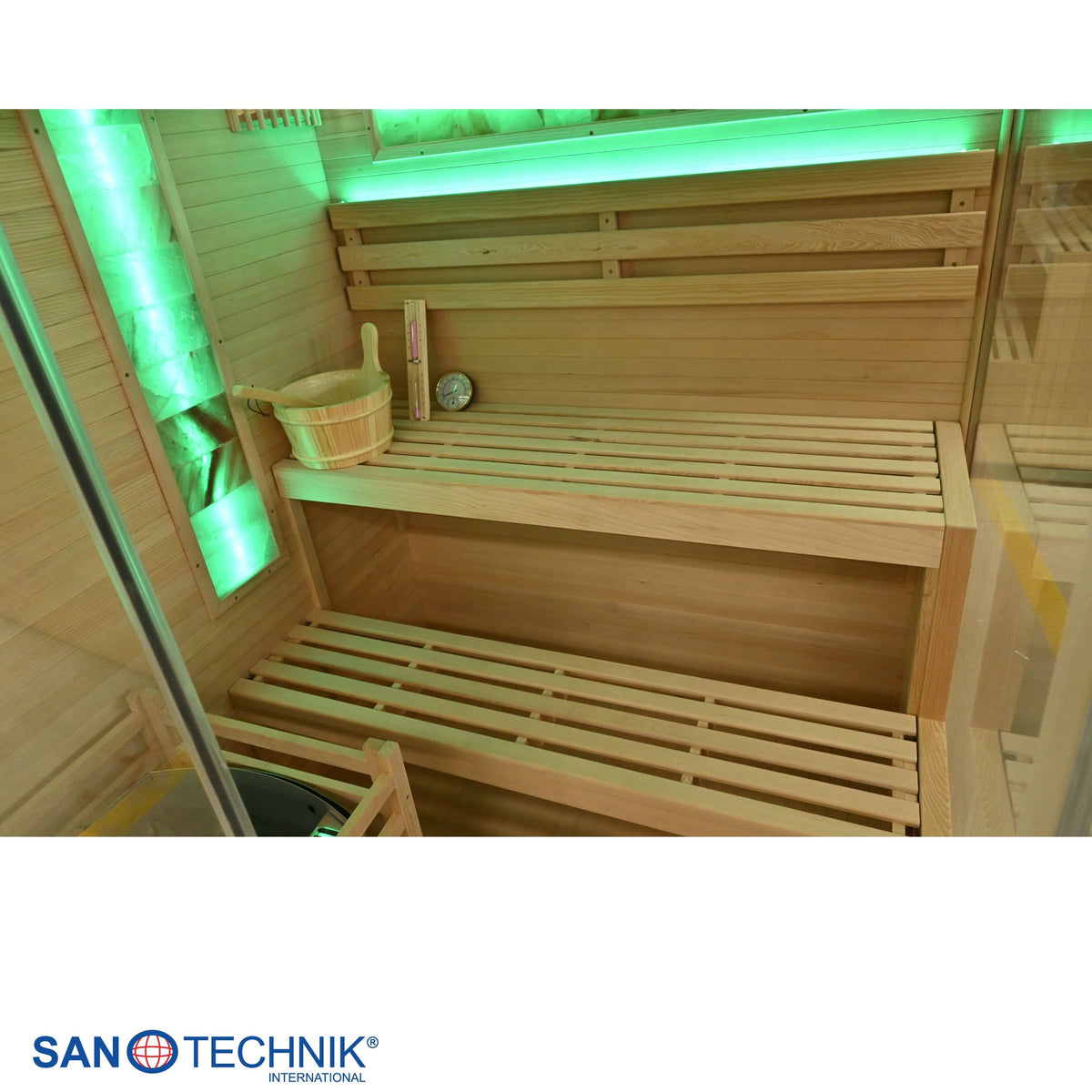 Salt stone sauna LUXOR 2 | for 3 people