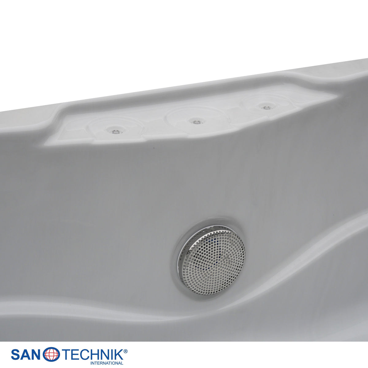 Outdoorwhirlpool MODENA White Marble inkl. Abdeckung