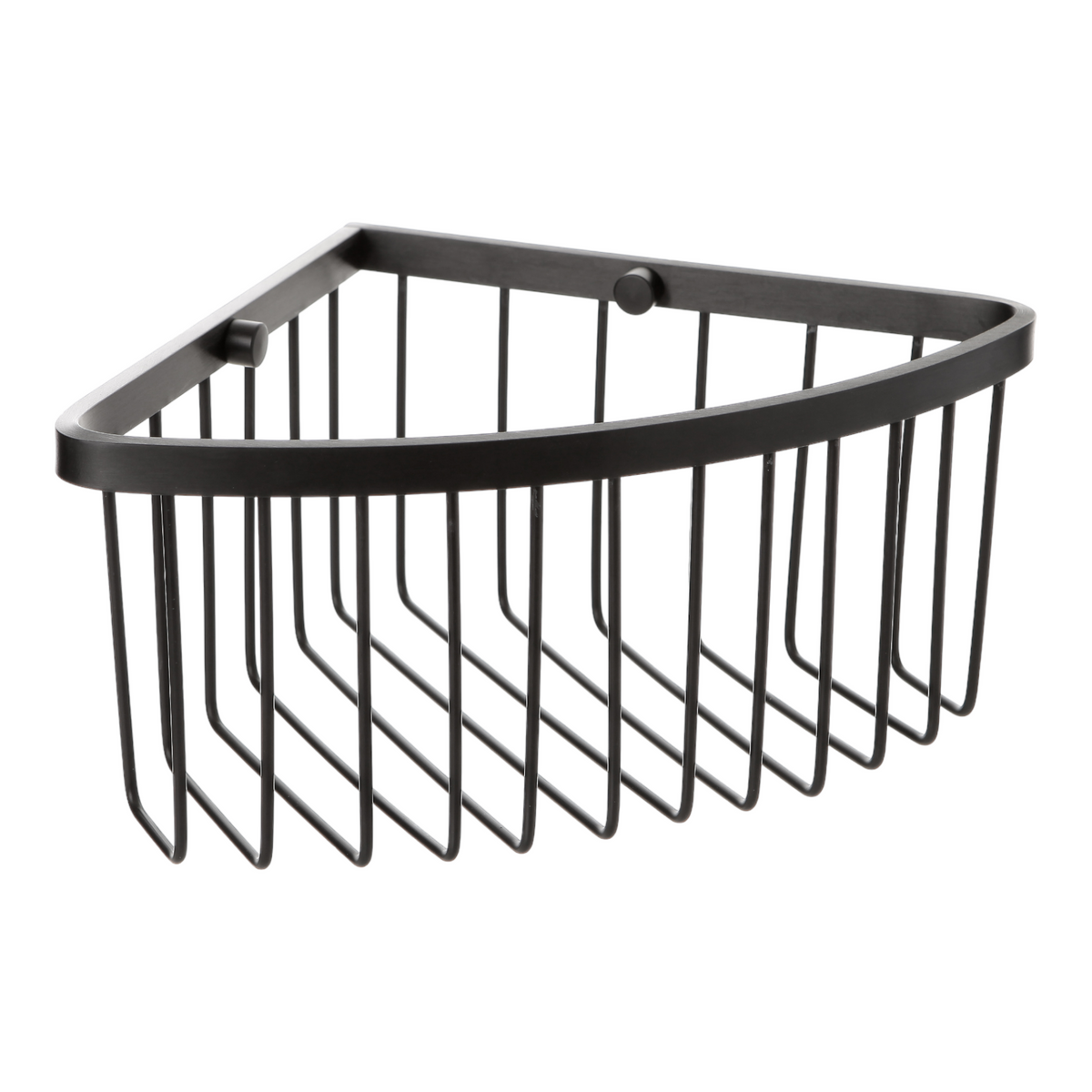 Corner shelf Aluminum Black