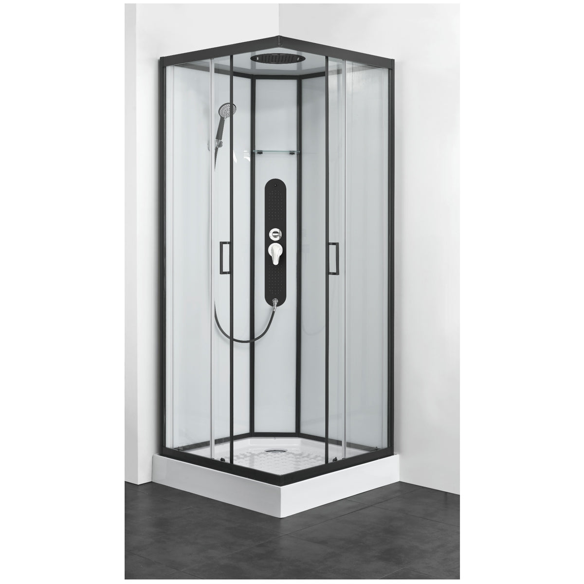 Komplettdusche SOHO SKY 2 mit Schnellmontage 90x90x225 cm