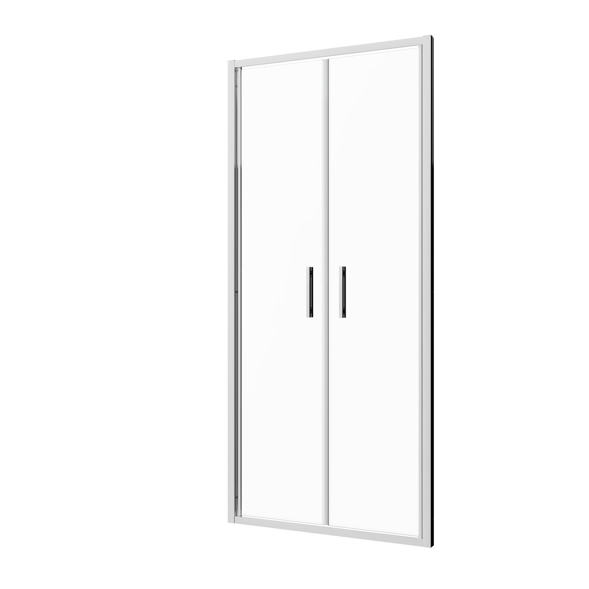 Salontür chrom 6mm ESG Easy-Clean | 3 verschiedene Größen