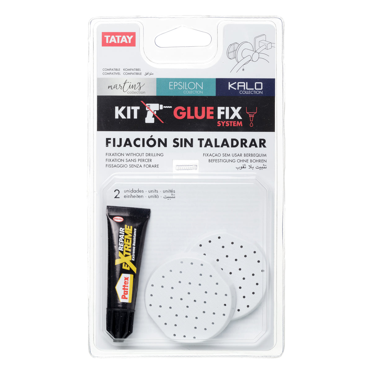 Befestigungsset Glue&Fix Martins/Kalo