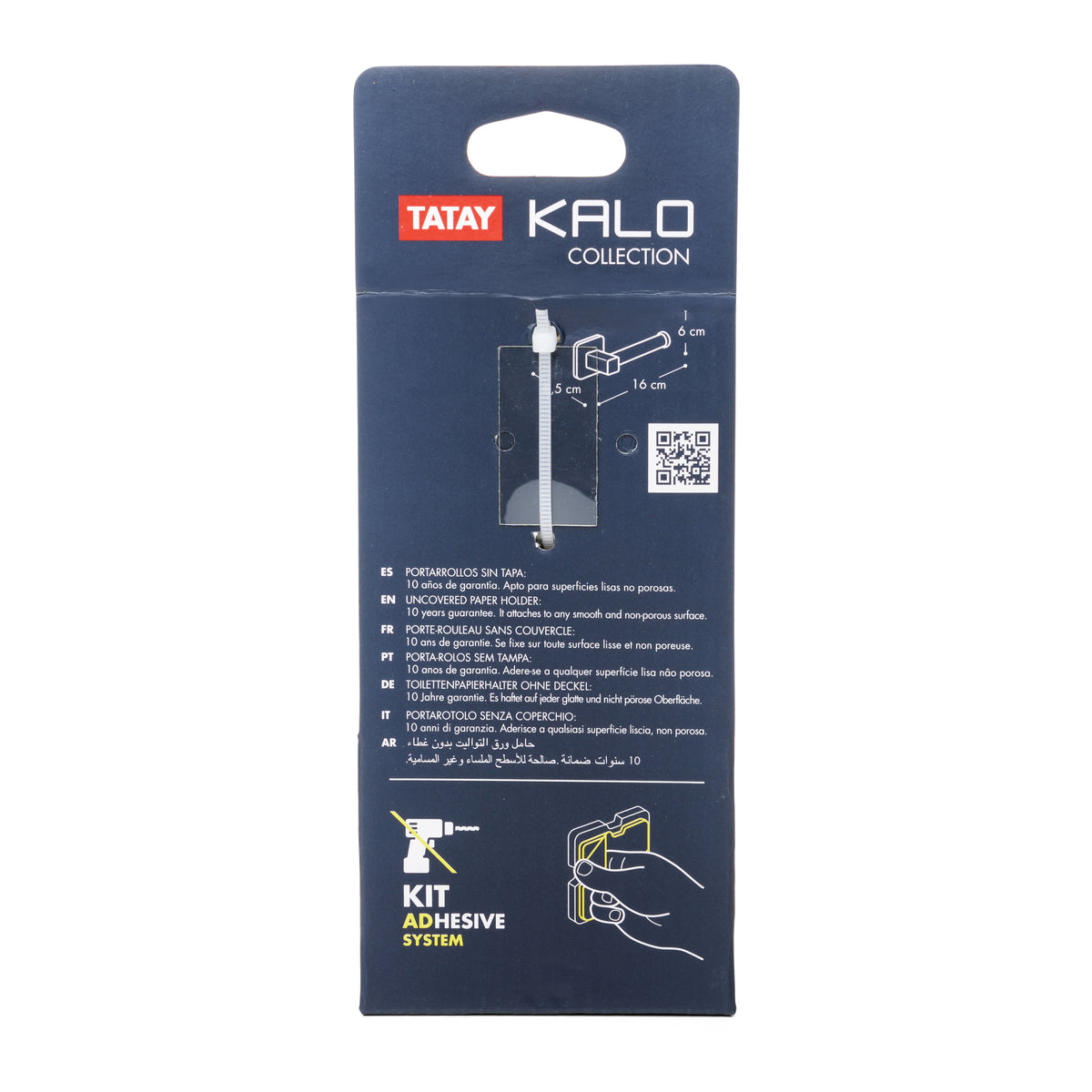 Toilettenpapierhalter ohne Deckel KALO