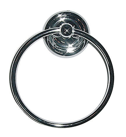TANJA Handtuchring in Chrom - Optik