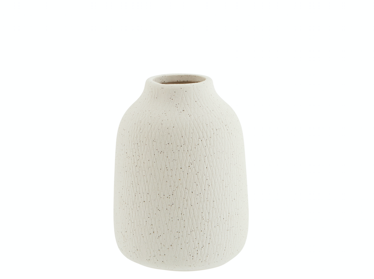 Vase Matt Weiß