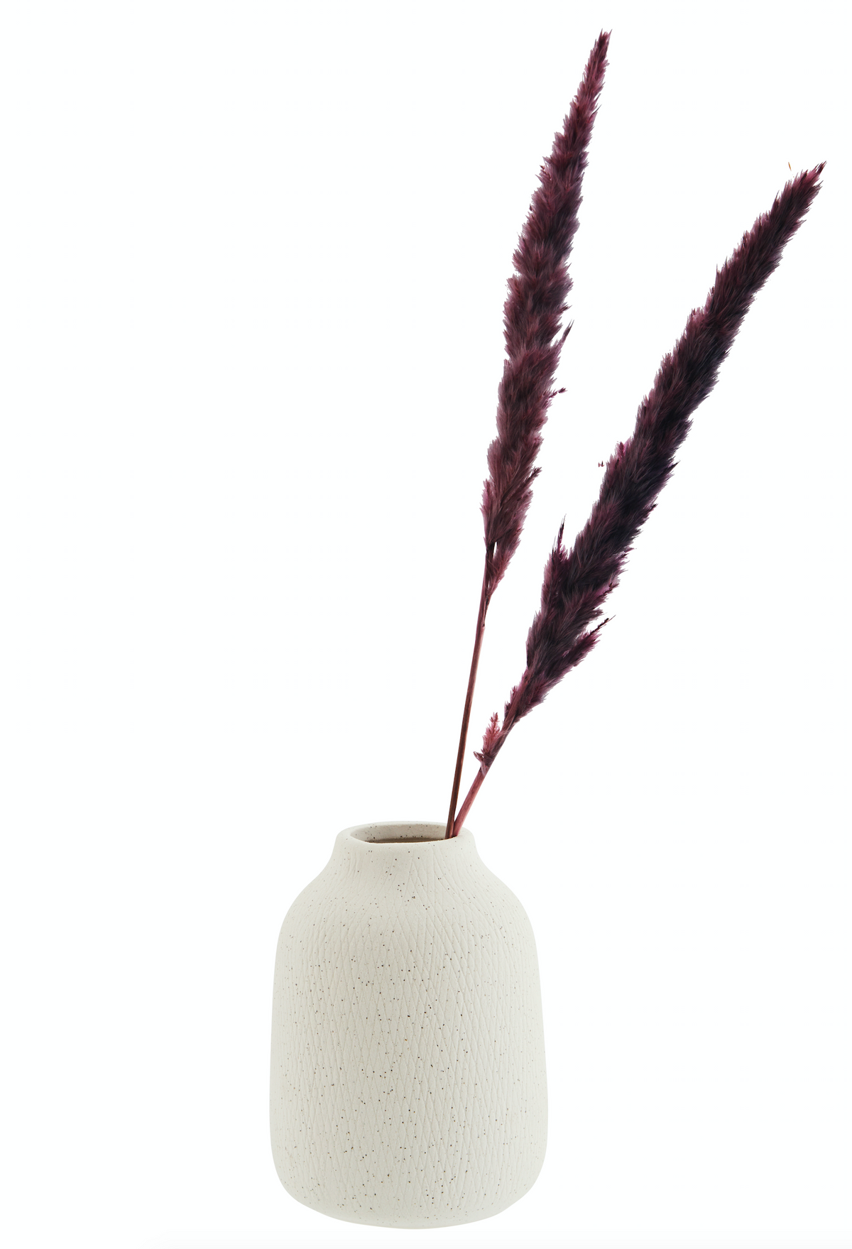 Vase Matt Weiß