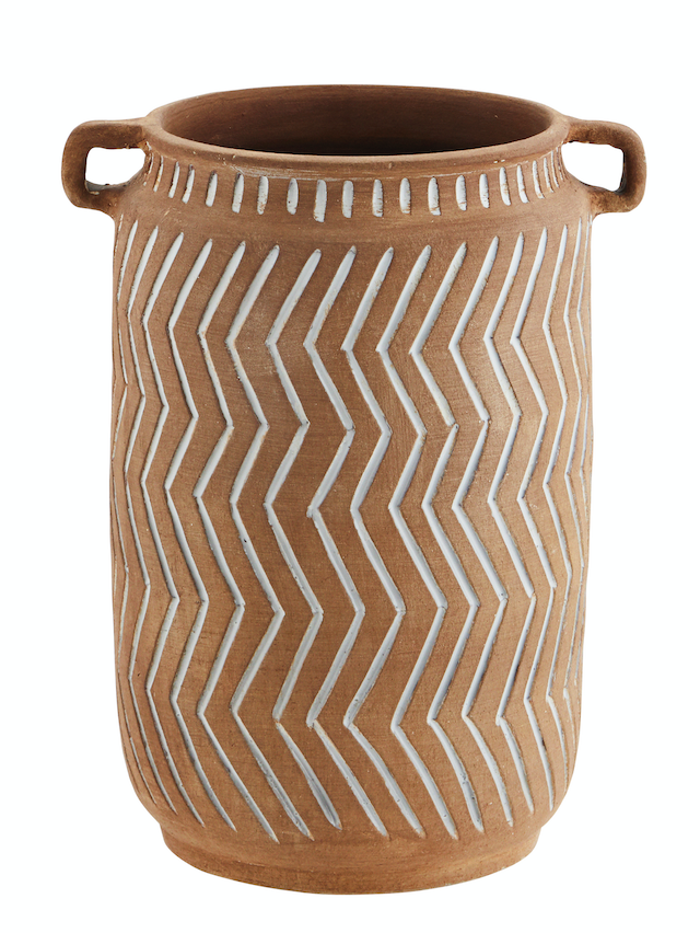 Terrakotta Vase Ø 18,5 x 28,5 cm