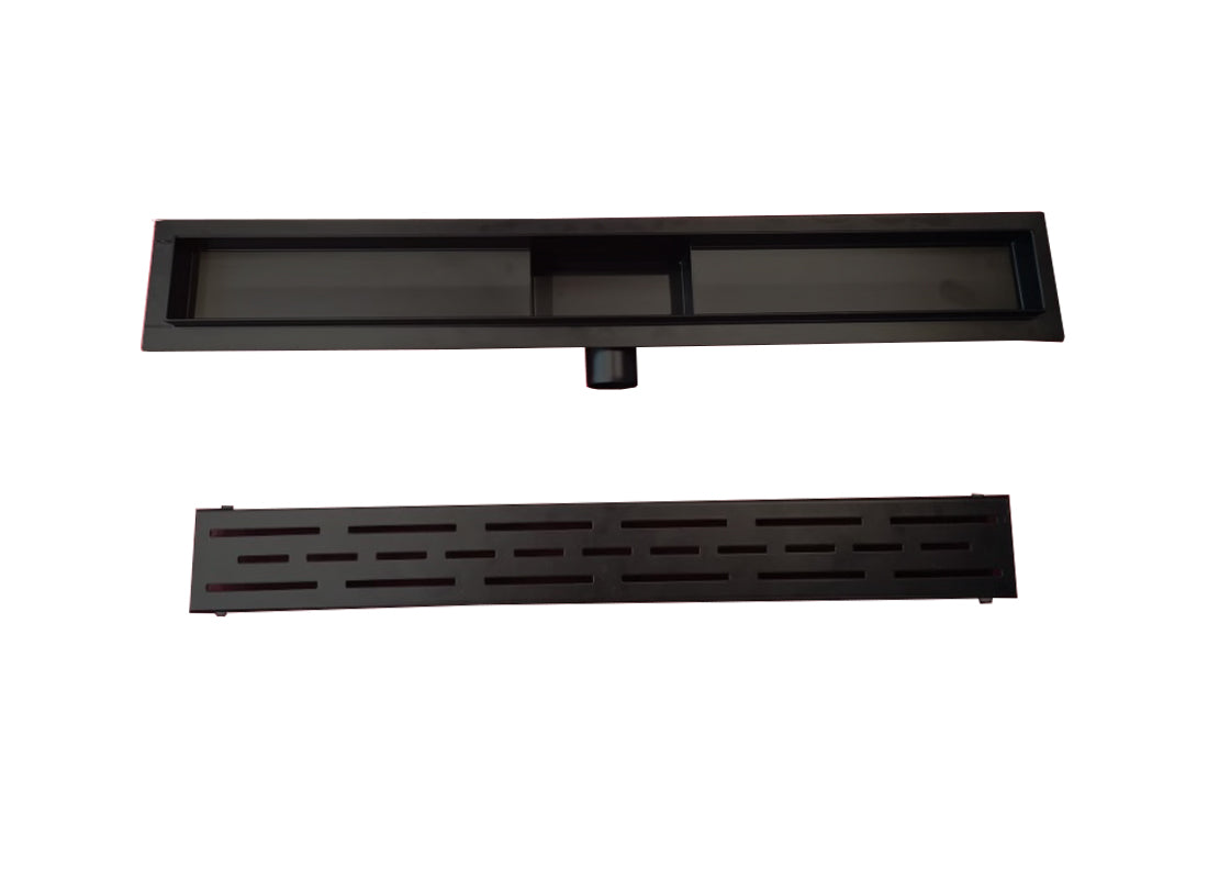 Duschrinne Nirosta 60 cm Schwarz-Optik