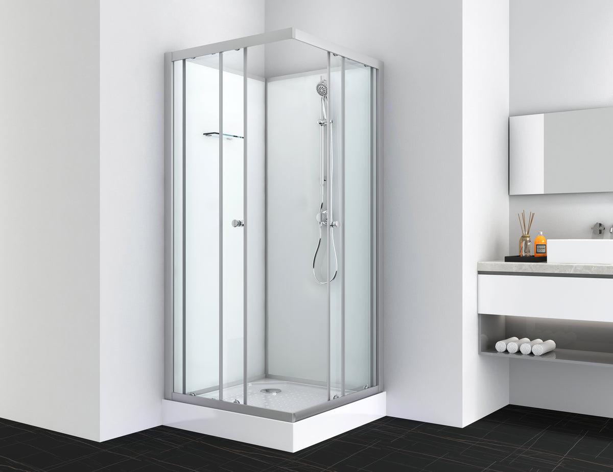 Komplettdusche FORTE 80x80|90x90x203 cm