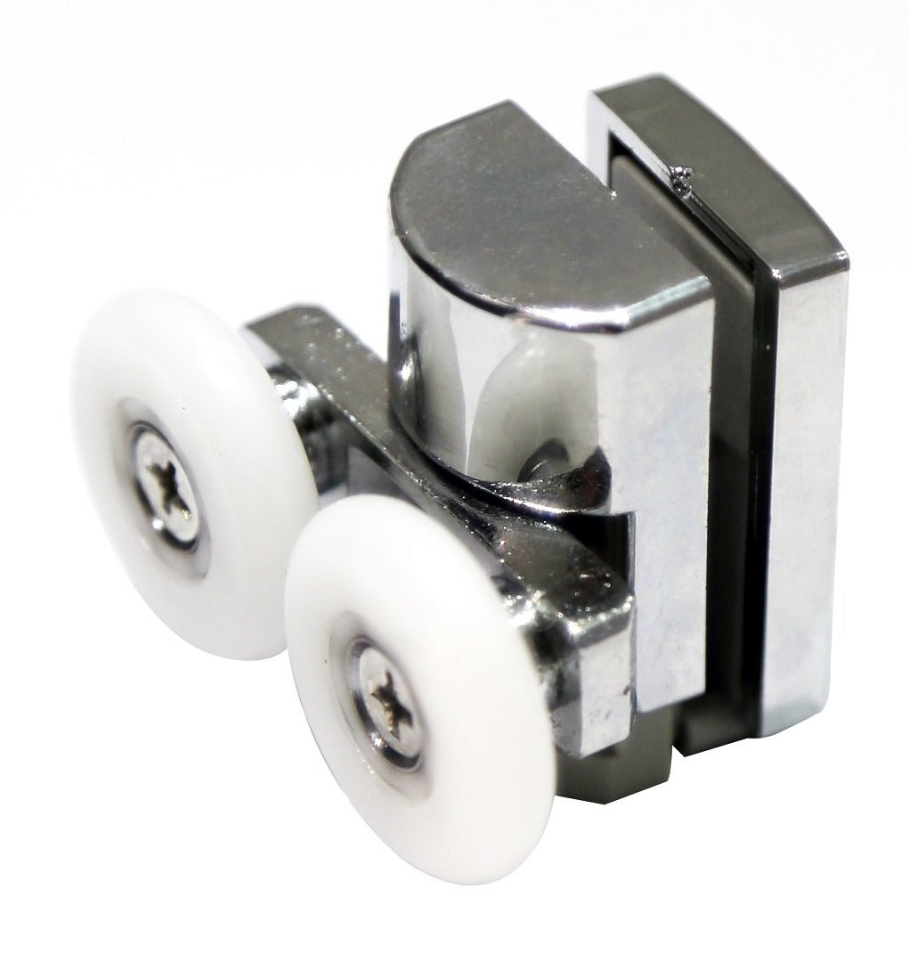 Doppelrolle oben 1 Stk chrom/6 mm