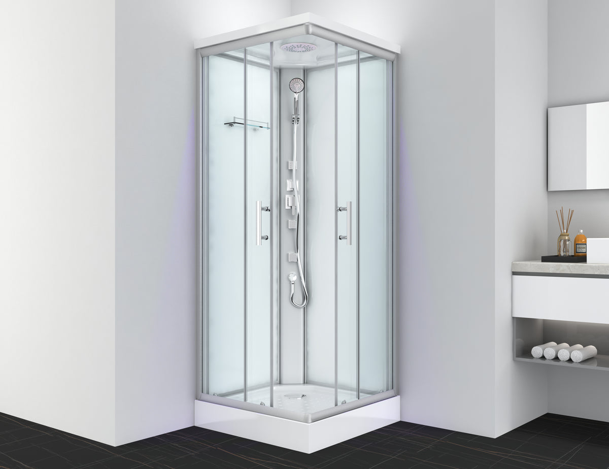 Komplettdusche TC06S 90x90x215 cm